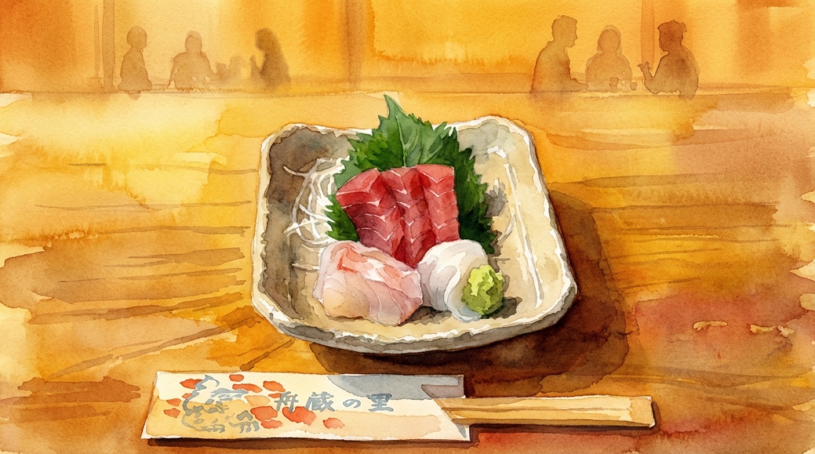 Fresh sashimi